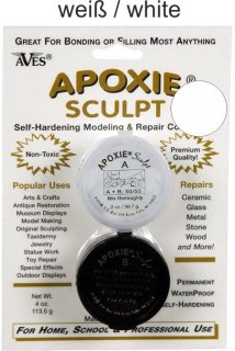 Aves Studio LLC - Apoxie® Sculpt Modelliermasse (weiß ca. 113gr)