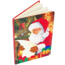 Craft Buddy CANJ-5 - Crystal Art Notizbuch Set - Santas...