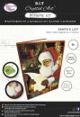 Craft Buddy CANJ-5 - Crystal Art Notizbuch Set - Santas Liste