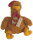 Teddy Hermann - chicken brown