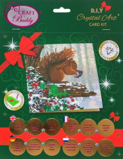 Craft Buddy CCK-XM58 - Crystal Card Squirrel