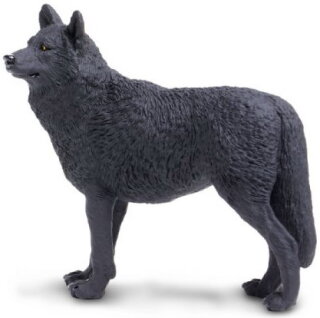 Safari FBA 112989 Wildlife Wonders Black Wolf for sale online 