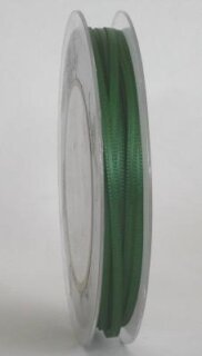 Satinband 3mm breit olivgrün (Preis pro Laufmeter)