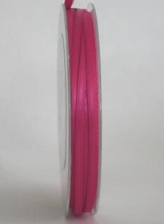 Satinband 3mm breit pink (Preis pro Laufmeter)