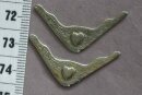 Scallops Large Saddle Silver 'Heart'