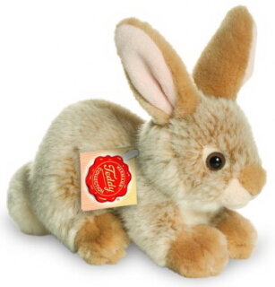 Teddy Hermann Plush 93702 - Rabbit sitting beige