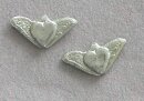 Regular Small Saddle Silver 'Heart'