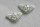 Regular Medium Saddle Silver 'Flower'