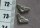 Regular Medium Saddle Silver 'Flower'
