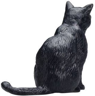 Mojö 387372 - Katze sitzend schwarz