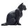 Mojö 387372 - Cat Sitting Black