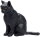 Mojö 387372 - Cat Sitting Black