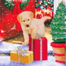 Craft Buddy CCK-XM64 - Crystal Card Kit Labrador Pup