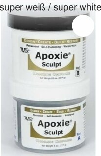 Aves Studio LLC - Apoxie® Sculpt Modeling Compound  (super white approx. 450gr)