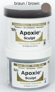 Aves Studio LLC - Apoxie® Sculpt Modeling Compound (brown approx 450gr)