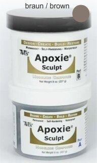 Aves Studio LLC - Apoxie® Sculpt Modelliermasse (braun ca. 450gr)
