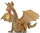 Papo 39095 - Feuerspeiender Drache (gold)