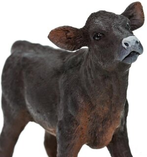 Angus Calf #160929 Safari Ltd Farm Animal Cattle 2.75" L x 2" H 