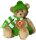 Teddy Hermann Plush 90925 - Teddy creme with winterclothes