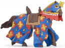Papo 39787 - Fleur de Lys Warhorse (blue)