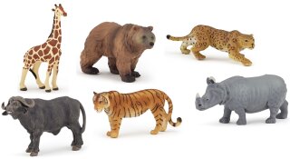 Papo Mini Plus 33021 - Box Wild Animals Set 2