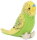 * SEMO Plüsch BDV-05SN03 - Mini Wellensittich, grün
