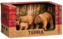 TERRA by Battat AN2731 - Brown Bear Family