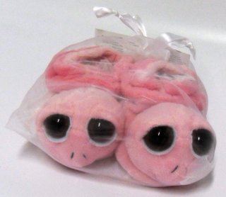 Russ Berrie Plush 34896 - Peepers Booties, pink