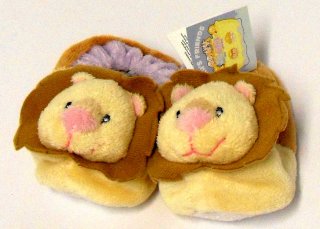 Russ Berrie Plüsch 33559 - Noahs Friends Booties (Löwe)