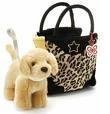 Russ Berrie Plüsch 96862 - Fancy Schmancy - Labrador in Tasche