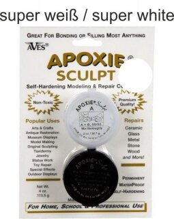 Aves Studio LLC - Apoxie® Sculpt Sculpt Modeling Compound (super white approx. 113gr)