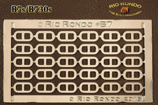 Rio Rondo B730g - Etched Utility Buckles 1/16 (0,16 cm) golden