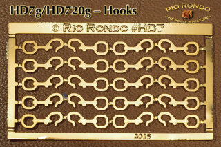 Rio Rondo HD720g - Haken geätzt - goldfarben