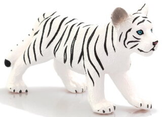 Mojö 387014 - Weißes Tigerbaby stehend