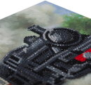 Craft Buddy CCK-A43 - Crystal Card Kit Train