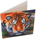 Craft Buddy CCK-A40 - Crystal Card Kit Tiger
