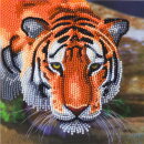 Craft Buddy CCK-A40 - Crystal Card Tiger