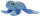 * SEMO Plüsch FGO-07LL01 - Pfeilgiftfrosch, blau
