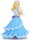 Papo 39125 - Princess with Cat (blue)