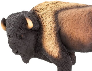 Safari Ltd Bison Wildlife Replica Figure Toy 100152 New Free Shipping 