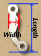 Rio Rondo Bijoux (1:18) bit etched JX972s - "Decatur" Bit (silvery)
