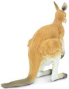 Safari Ltd. 100108 - Känguru mit Joey (Jungtier)