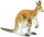 Safari Ltd. 100108 - Känguru mit Joey (Jungtier)