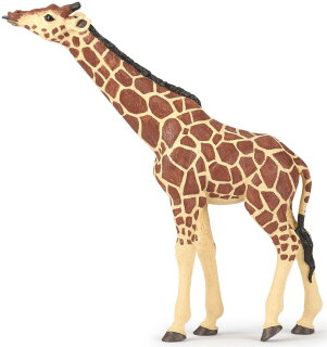 Papo 50236 - Giraffe mit erhobenem Kopf