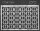 Rio Rondo B1130s - Etched Utility Buckles 1/8 (0,32 cm) silvery