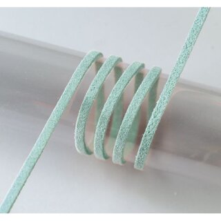 efco 2002057 - Ultrasuede Lace 3 mm wide - turquois (price per meter)