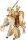 Papo 80602 Limited Edition Gold Waffenmeister mit Pferd
