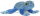 SEMO Plüsch FGO-14LL01 - Pfeilgiftfrosch, blau (groß)