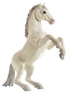 Mojö 387351 - Steigender Mustang, weiß