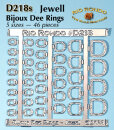 Rio Rondo Bijoux & Bitty Bijoux D218s - Mini Dee Rings...